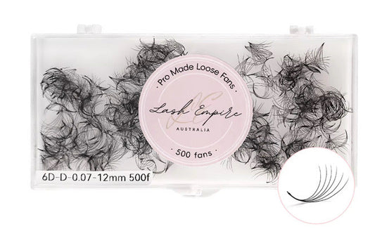 6D PROMADE LOOSE FANS - 500 FANS