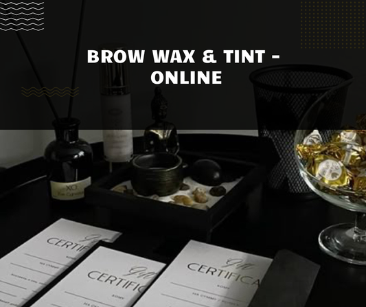 Brow Wax & Tint Course - Online